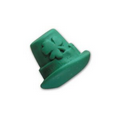 Leprechaun Hat Stock Shape Pencil Top Eraser